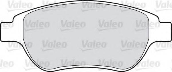 VALEO 301465 Комплект гальмівних колодок, дискове гальмо