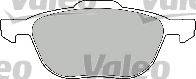 VALEO 597421 Комплект гальмівних колодок, дискове гальмо