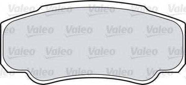 VALEO 301570 Комплект гальмівних колодок, дискове гальмо