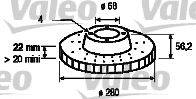 LPR A1381V гальмівний диск