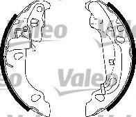 VALEO 554843 Комплект гальмівних колодок