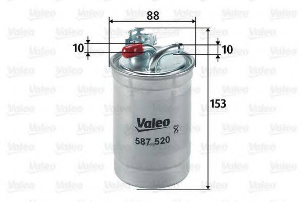 VALEO 587520 Паливний фільтр