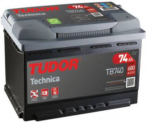 TUDOR TB740 Стартерна акумуляторна батарея; Стартерна акумуляторна батарея