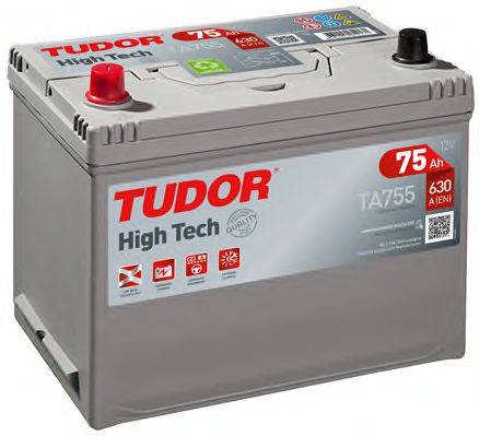 TUDOR TA755 Стартерна акумуляторна батарея; Стартерна акумуляторна батарея