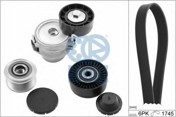 SKF VKMA34120 Полікліновий ремінний комплект