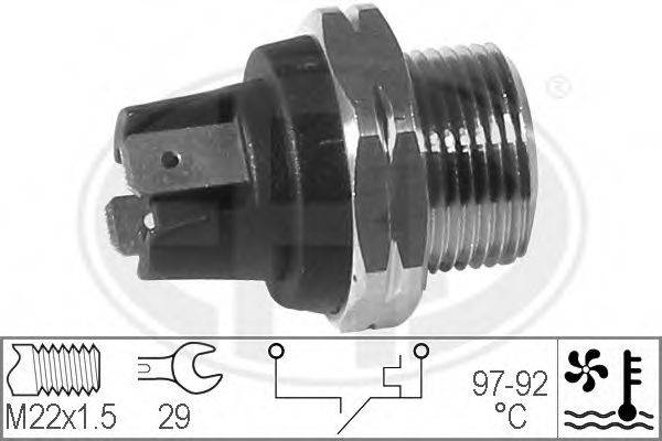 VW 004 433 017 Термивимикач, вентилятор радіатора