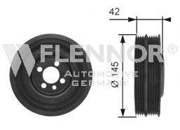 FLENNOR FVD99553 Ремінний шків, колінчастий вал