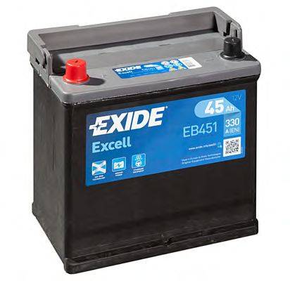 EXIDE EB451 Стартерна акумуляторна батарея; Стартерна акумуляторна батарея