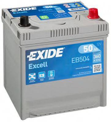 EXIDE EB504 Стартерна акумуляторна батарея; Стартерна акумуляторна батарея