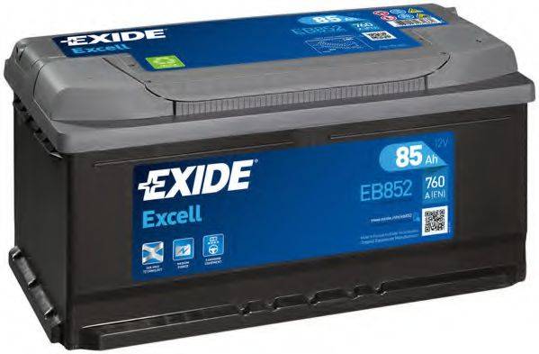 EXIDE EB852 Стартерна акумуляторна батарея; Стартерна акумуляторна батарея