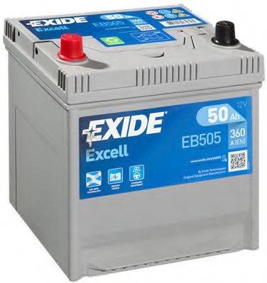 EXIDE EB505 Стартерна акумуляторна батарея; Стартерна акумуляторна батарея