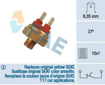 SEAT SE-021016321 A Термовиключатель, Авт. устр. для збагачення паливної суміші; термовимикач, сигнальна лампа рідини, що охолоджує