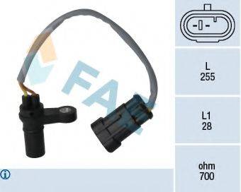 FAE 79191 Датчик частоти обертання, керування двигуном; Датчик частоти обертання, автоматична коробка передач
