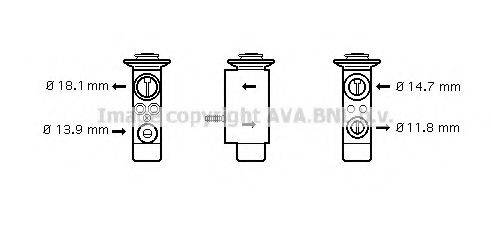 MINI 8381504 Розширювальний клапан, кондиціонер