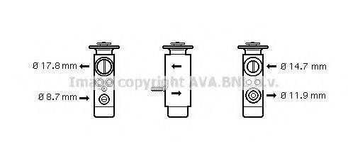 KRAMER 0151.0012A Розширювальний клапан, кондиціонер