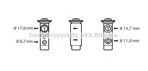 KRAMER 0151.0020 Розширювальний клапан, кондиціонер