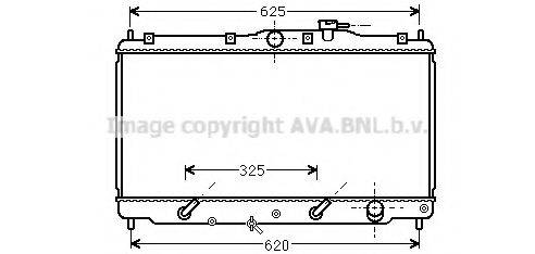 NPS H156A33 Радіатор, охолодження двигуна