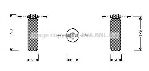 KIA OK011B61500B Осушувач, кондиціонер