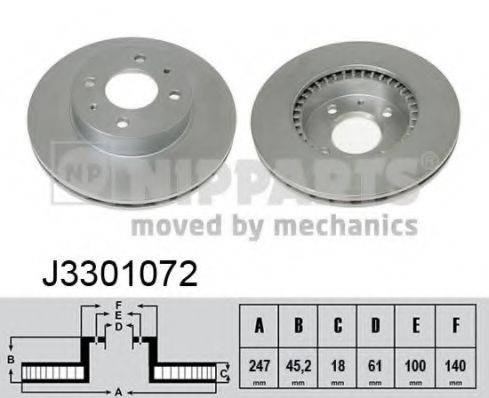 MAZDA 1N06-33-251 гальмівний диск