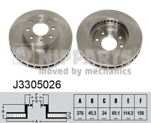 MITSUBISHI MR950886 гальмівний диск