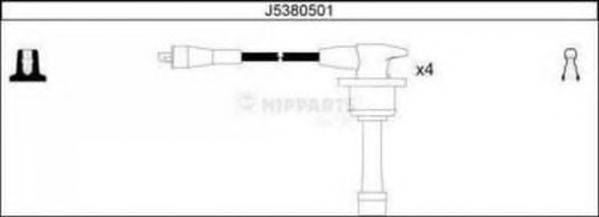 NIPPARTS J5380501 Комплект дротів запалювання