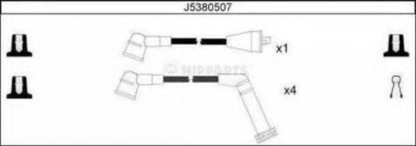NIPPARTS J5380507 Комплект дротів запалювання