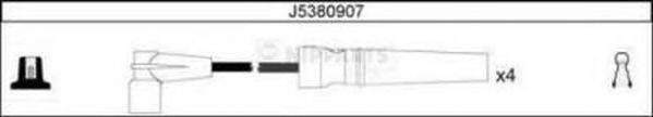 NIPPARTS J5380907 Комплект дротів запалювання
