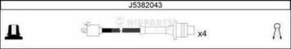 NIPPARTS J5382043 Комплект дротів запалювання