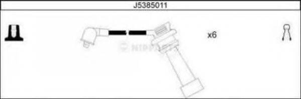 NIPPARTS J5385011 Комплект дротів запалювання