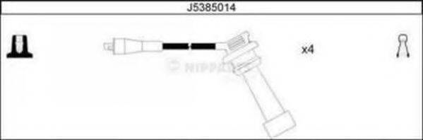 NIPPARTS J5385014 Комплект дротів запалювання