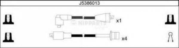 NIPPARTS J5386013 Комплект дротів запалювання