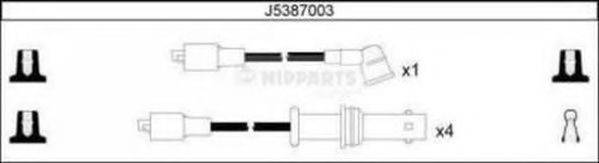 SUBARU 22453-AA061 Комплект дротів запалювання