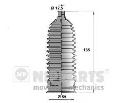 HONDA F15132125 Комплект пильника, рульове керування