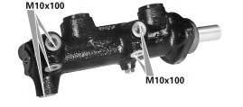 MGA MC2612 головний гальмівний циліндр
