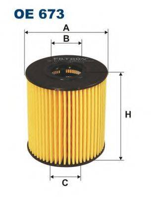 FILTRON OE673 Масляний фільтр