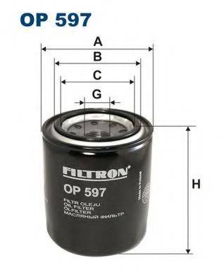 FILTRON OP597 Масляний фільтр