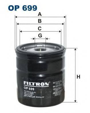 FILTRON OP699 Масляний фільтр