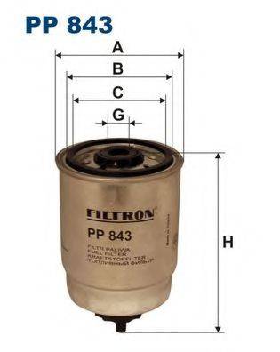 FILTRON PP843 Паливний фільтр