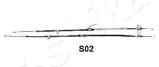 ASHIKA 1310SS02 Трос, стоянкова гальмівна система