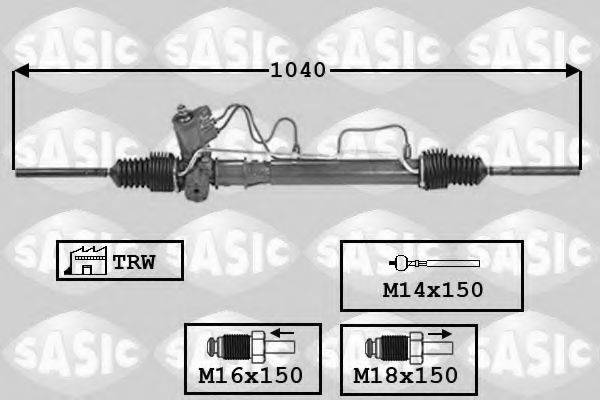 SASIC 7006104 Рульовий механізм