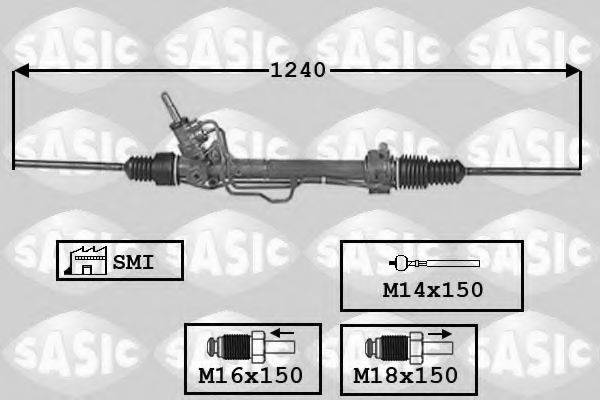 SASIC 7006122 Рульовий механізм