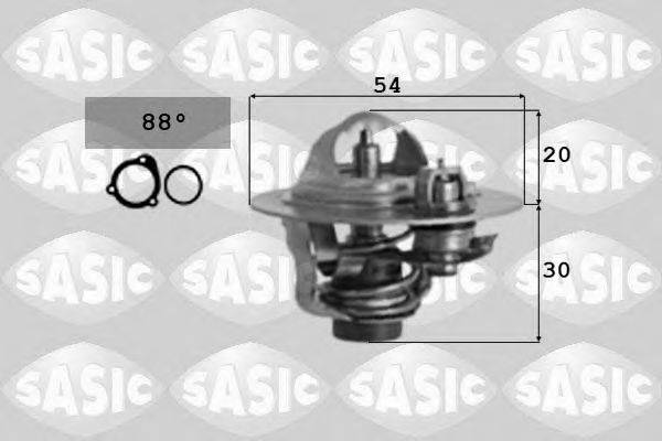 SASIC 9000298 Термостат, охолоджуюча рідина