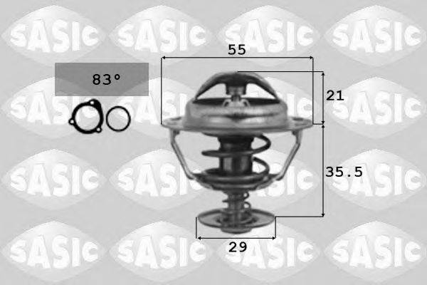 SASIC 9000331 Термостат, охолоджуюча рідина