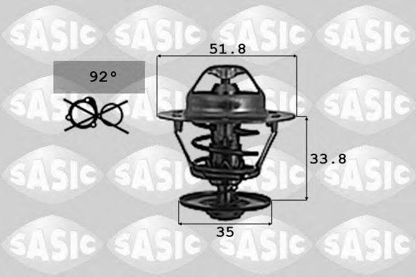 SASIC 9000713 Термостат, охолоджуюча рідина