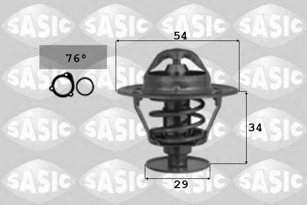 SASIC 3306040 Термостат, охолоджуюча рідина