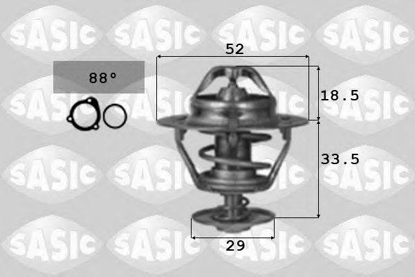 SASIC 3306064 Термостат, охолоджуюча рідина