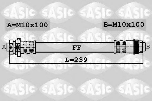 SASIC 6600033 Гальмівний шланг