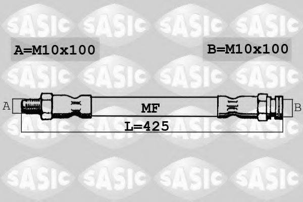 SASIC 6606017 Гальмівний шланг