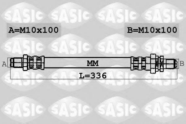 SASIC 6606029 Гальмівний шланг