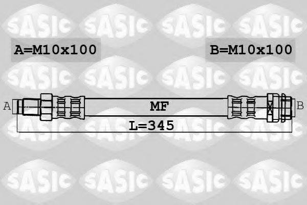SASIC 6606033 Гальмівний шланг